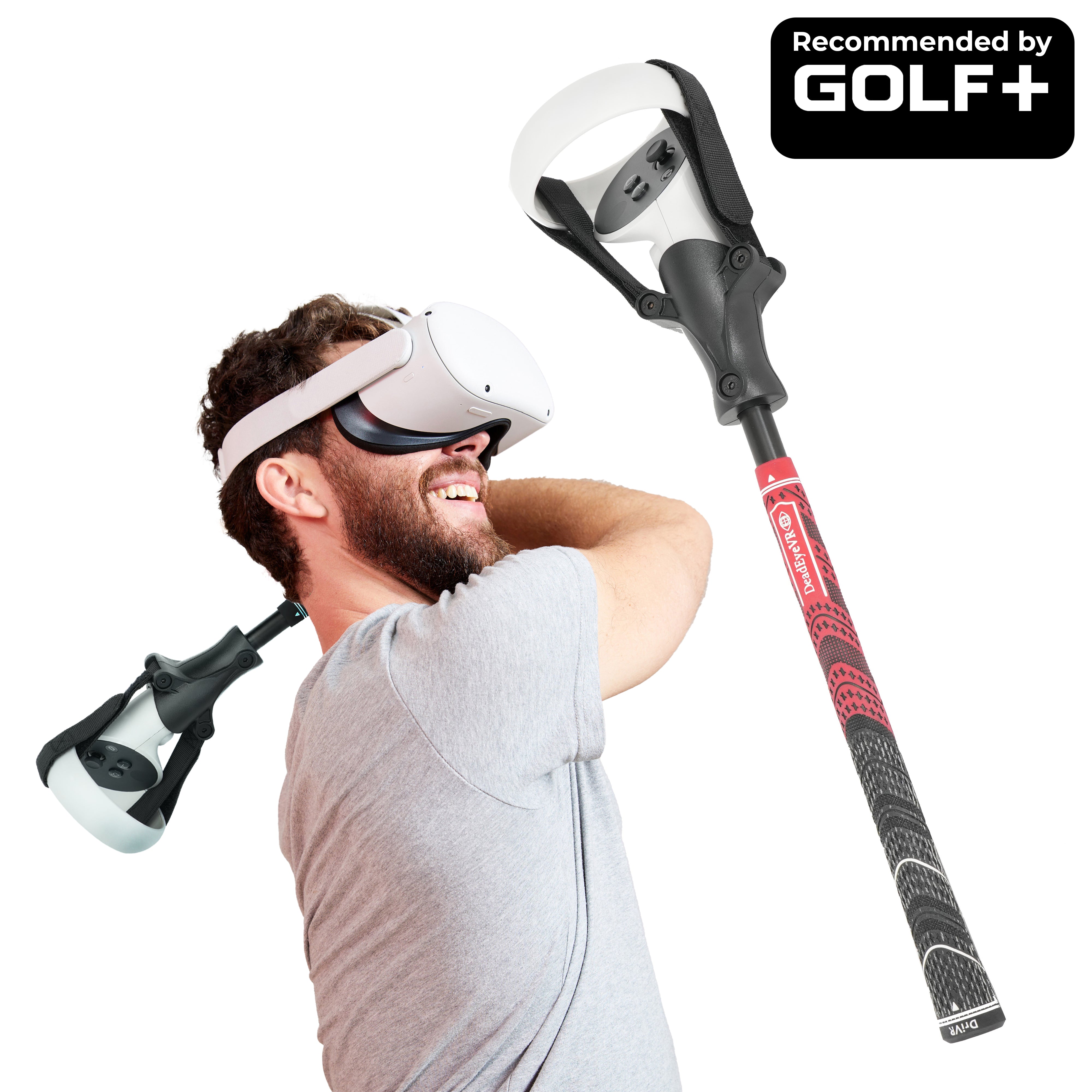 DeadEyeVR DriVR - VRゴルフクラブハンドルアクセサリー 新品 DriVR - VR Golf Club Handle Accessory - Rift S, Meta Quest / Quest