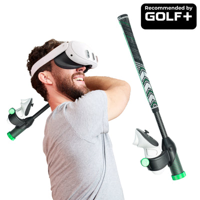 DriVR Elite Mini -  Adjustable VR Weighted Golf Club Handle Accessory - Compatible with Quest 2, 3/3s, and Pro