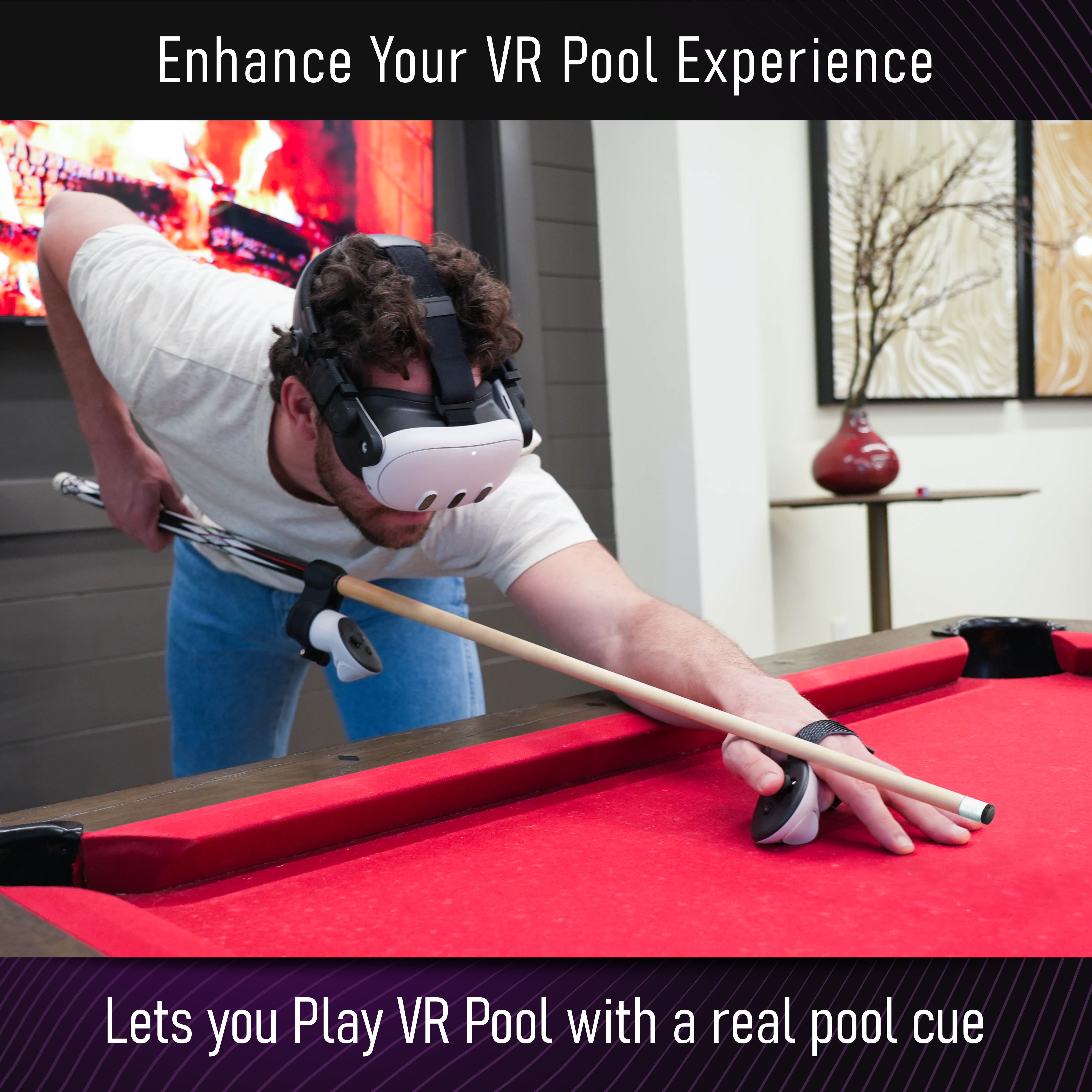 MasterBreaker - VR Pool Cue for Miracle Pool and Other Billiards Games ...