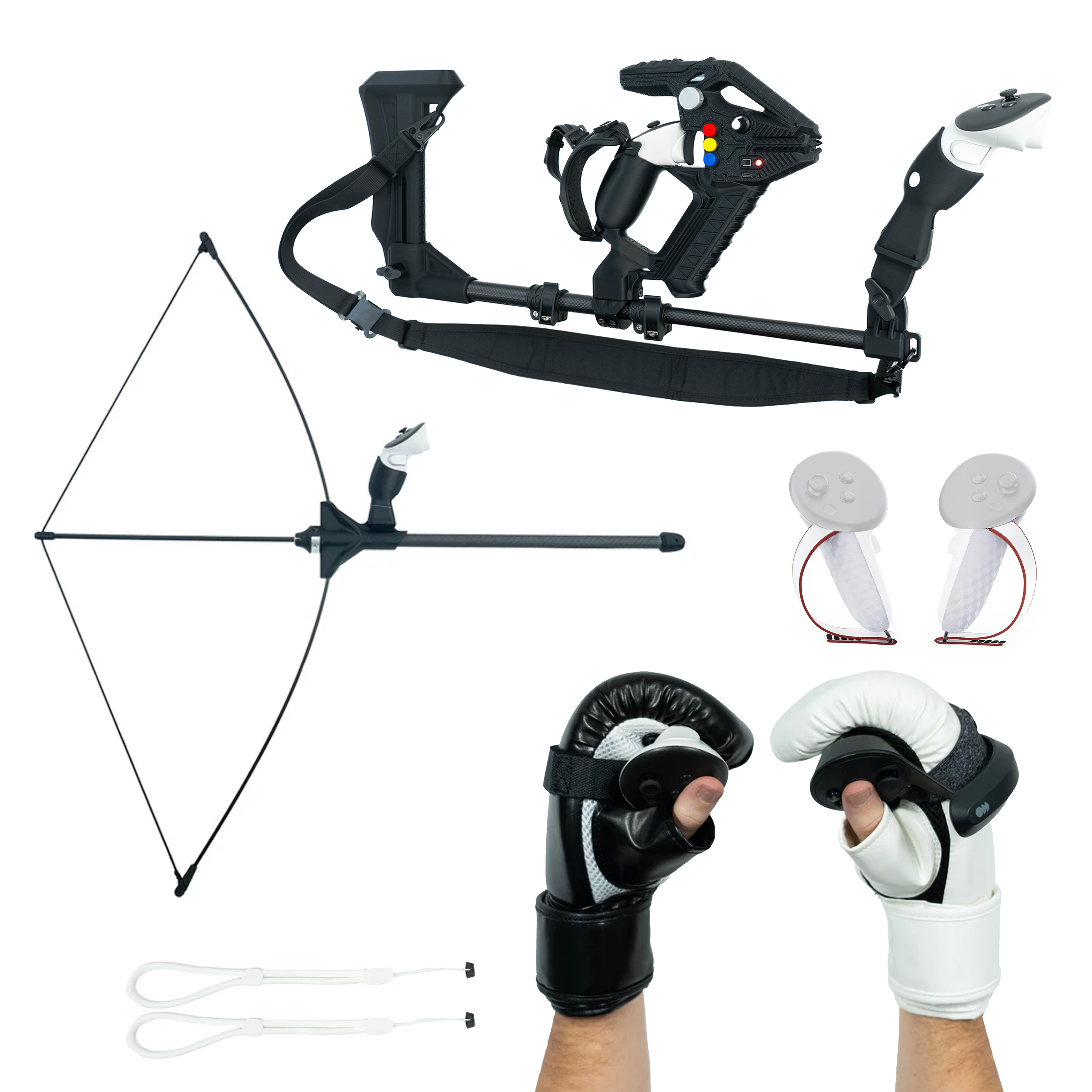 Action Bundle - Enforcer Stock, ShadowShot, Boxing Gloves, Knuckle Straps, Wrist Straps