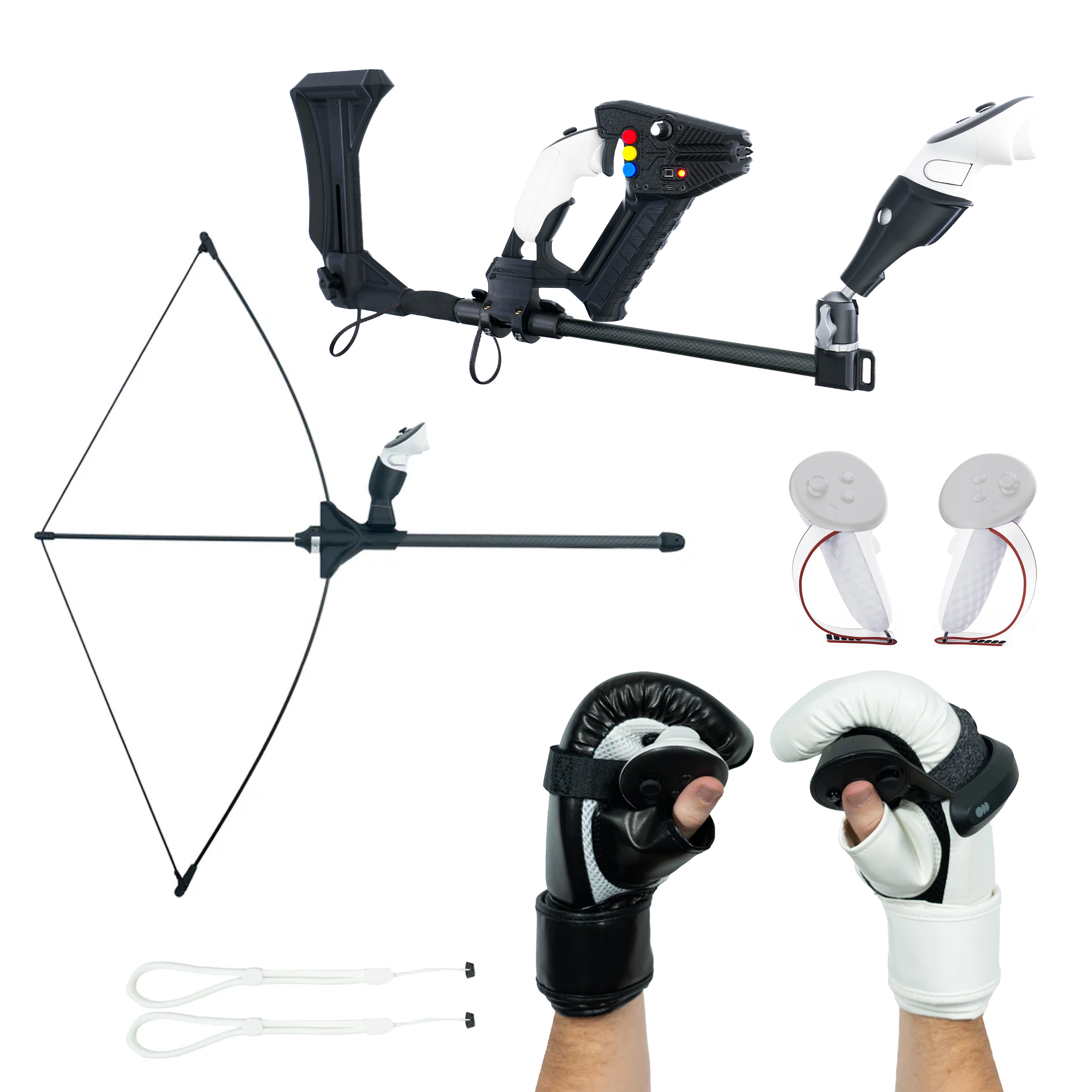Action Bundle - Enforcer Stock, ShadowShot, Boxing Gloves, Knuckle Straps, Wrist Straps