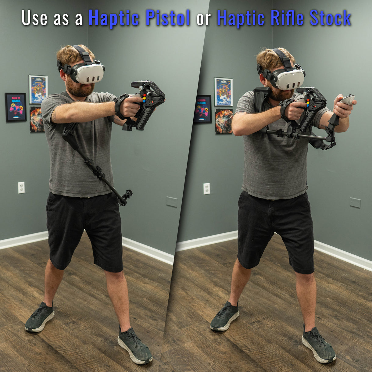 Enforcer Haptic Rifle Stock - Haptic Rifle Stock and Pistol Accessory ...