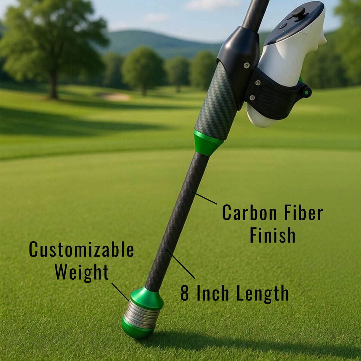 DriVR Elite - Adjustable VR Weighted Golf Club Handle Accessory - Comp ...