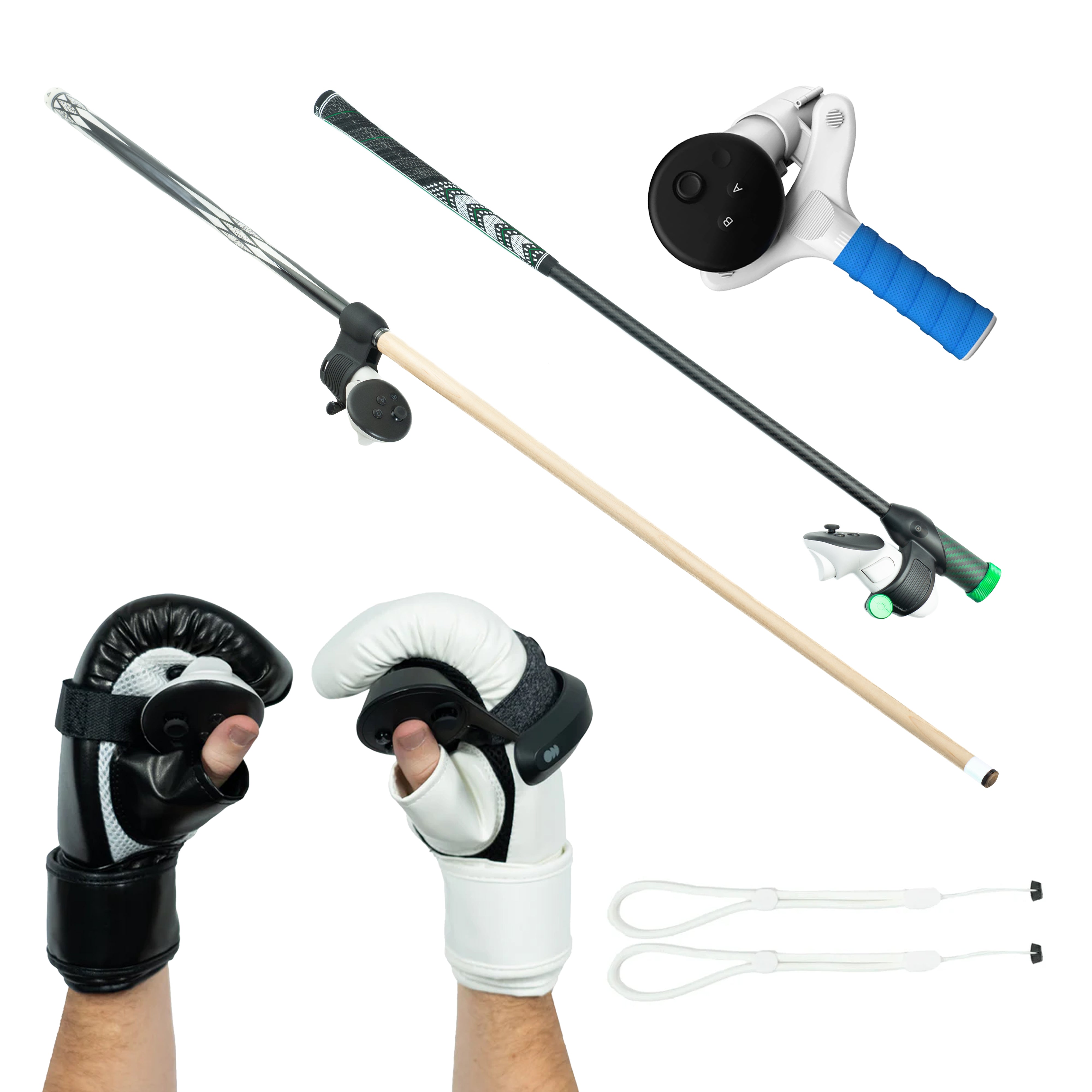 Sport Bundle - DriVR Elite, MasterBreaker, Boxing Gloves, Paddle, Wrist Straps