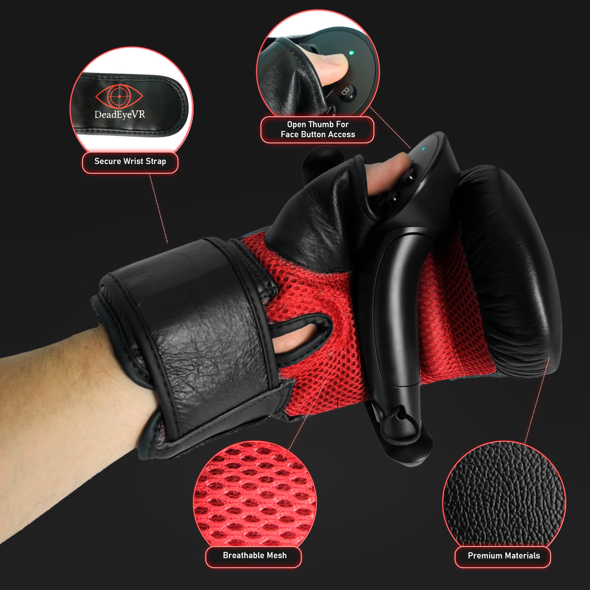 Ultimate Boxing Gloves - Boxing Mitts for Meta Quest, Quest 2, Oculus Rift S, and Valve Index
