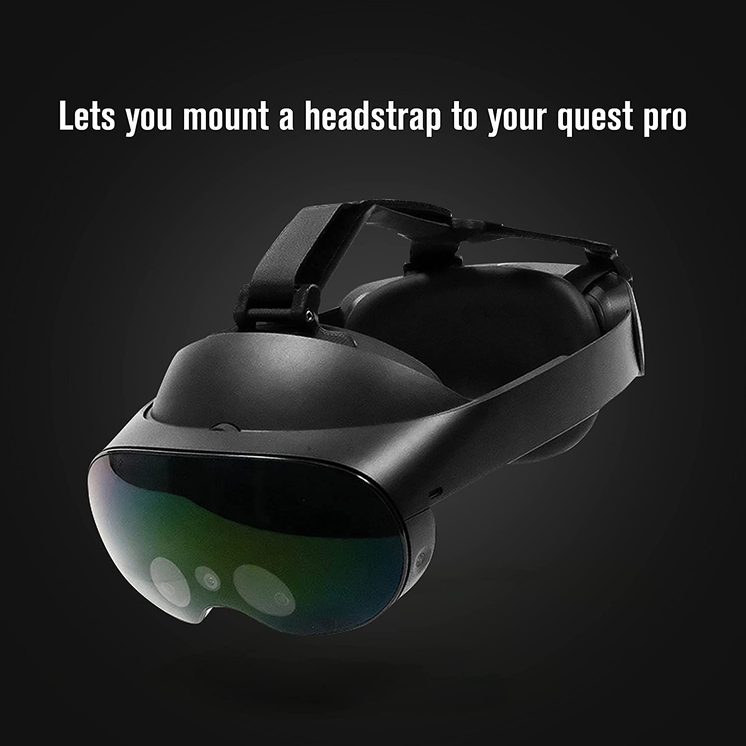 DeadEyeVR Quest Pro Head Strap - Add On Padded Headstrap Attachment Accessory