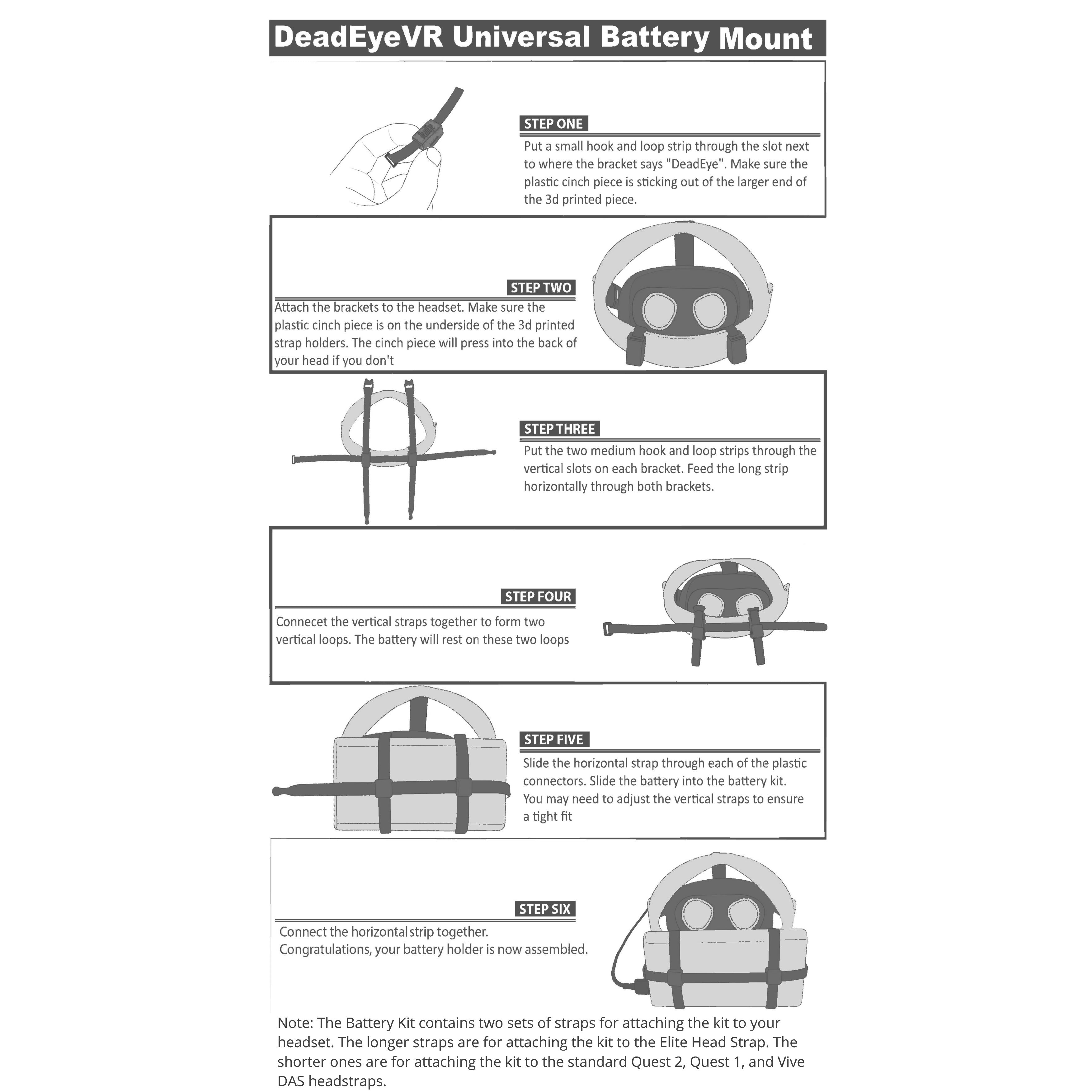 Instructions for product assembly 